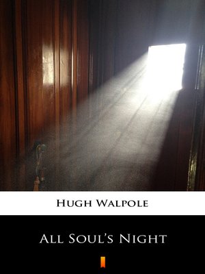 cover image of All Soul's Night